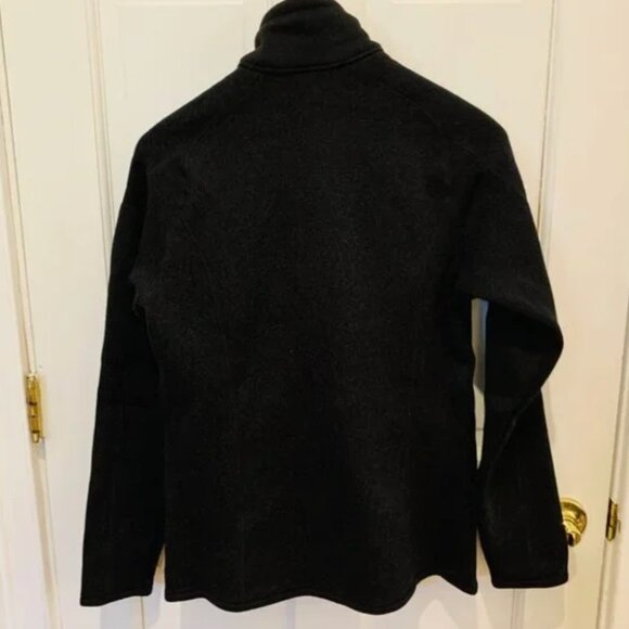 Patagonia Black Better Sweater Full Zip Jacket Women's Sz M – Everyday Fleece - Picture 3 of 3